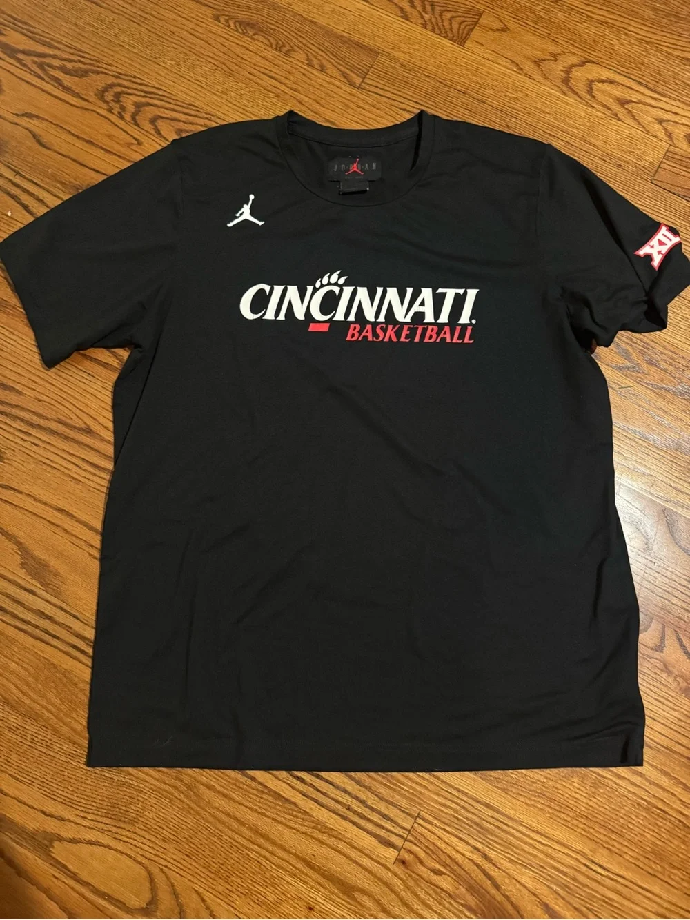 Jordan brand Cincinnati Basketball Black Tee
